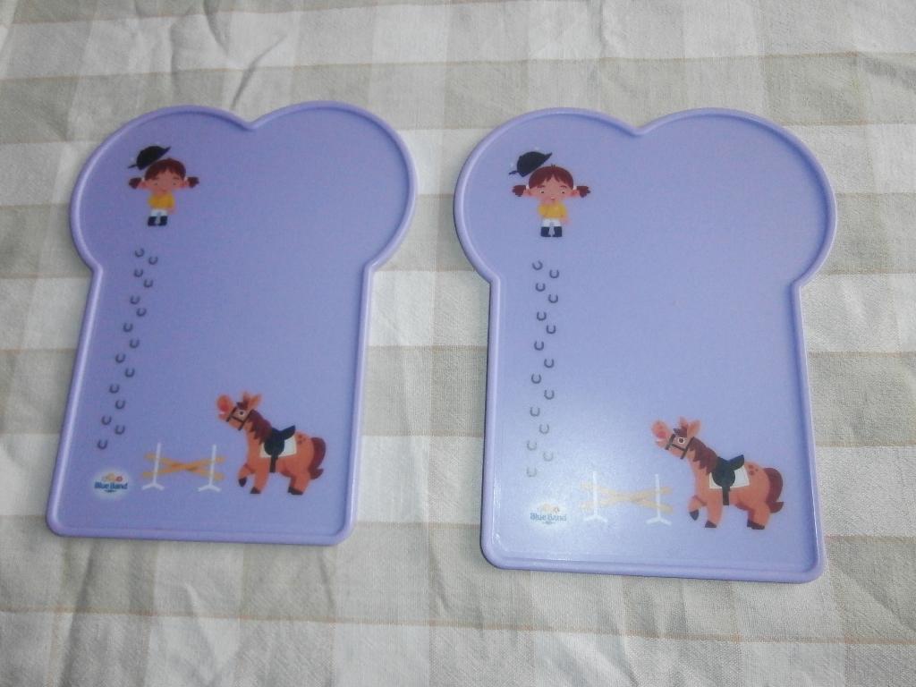 Snijplank paars placemat boterham bord Blue Band broodplank, Overige typen, Paars, Kunststof, Ophalen of Verzenden