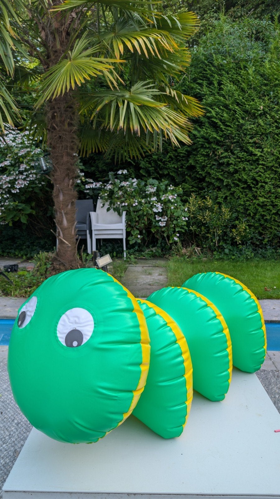 Retro Toys opblaas speelgoed Robbie the Rups, Ophalen of Verzenden, Nieuw
