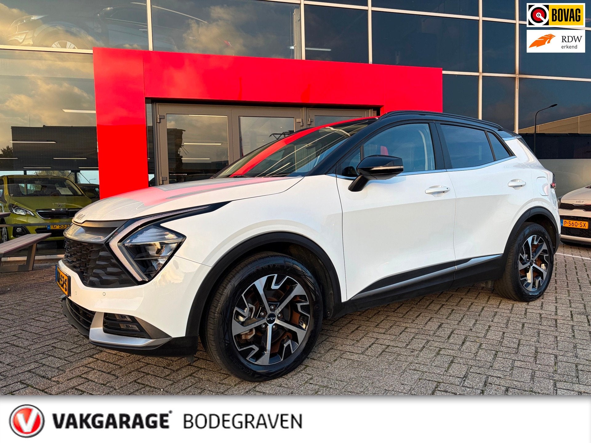 Kia SPORTAGE 1.6 T-GDi Hybrid DynamicLine, Auto's, Stof, Gebruikt, 4 cilinders, 1650 kg