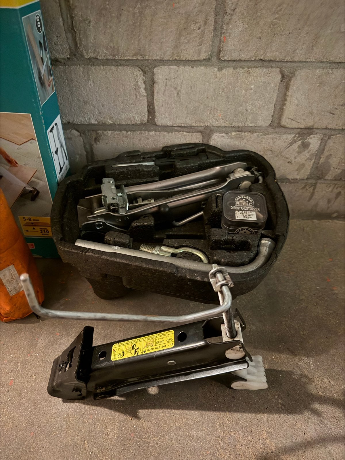 Krikset voor auto - Schaarkrik en toebehoren, Ophalen of Verzenden, Gebruikt, Manueel, Schaarkrik