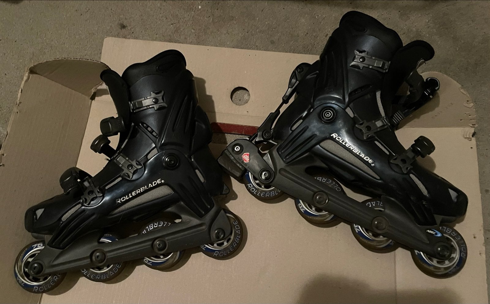 Rollerblade inline skates met bescherming - Maat 41, Ophalen, Gebruikt, Dames, Inline skates 4 wielen