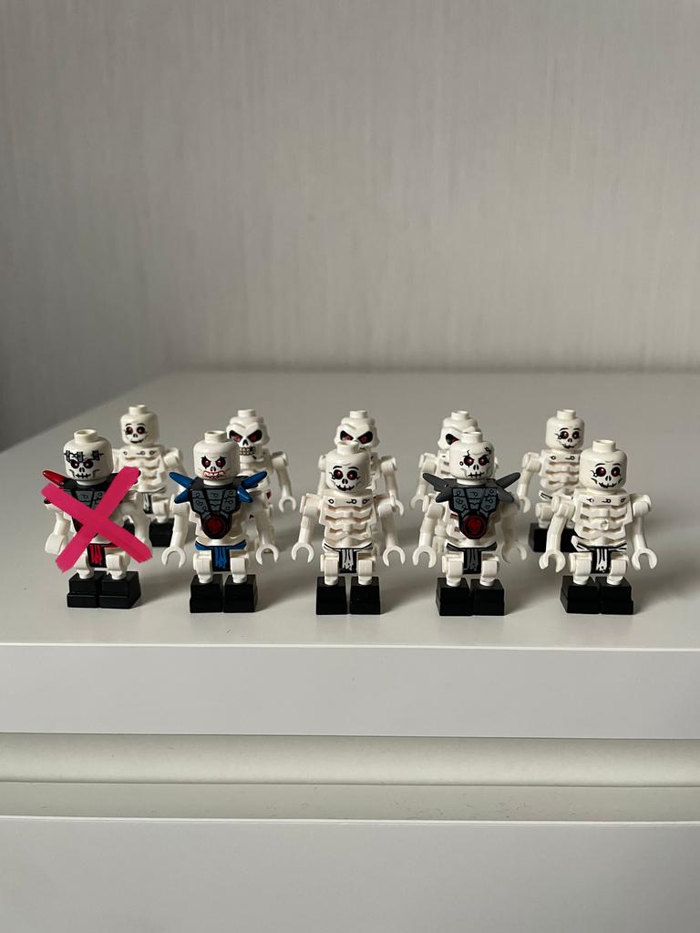 Lego Ninjago Skulkin Skeleton Leger 2011, Kinderen en Baby's, Speelgoed | Duplo en Lego, Ophalen, Lego, Zo goed als nieuw, Minifiguur