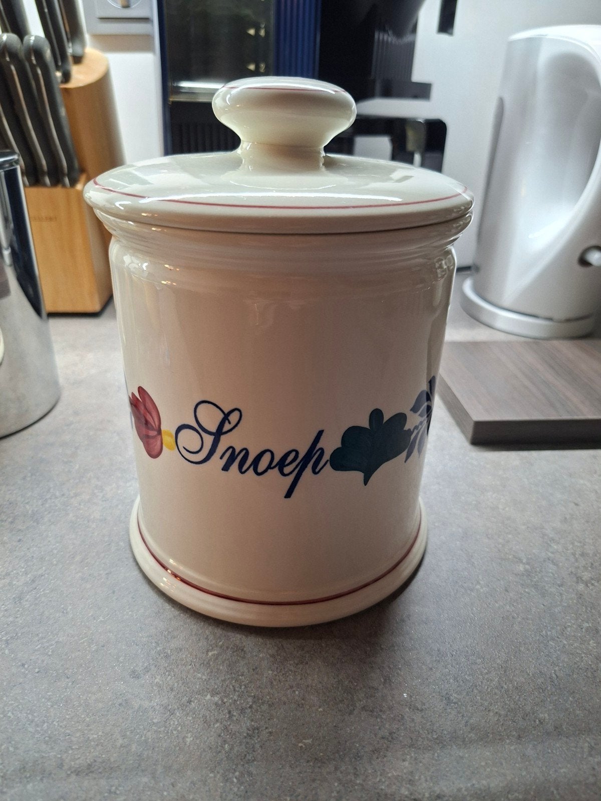 boerenbont  snoep  pot, Overige merken, Keramiek, Landelijk/Boerenbont, Nieuw