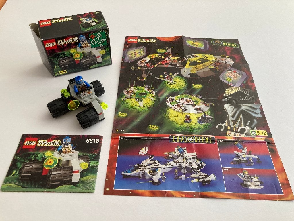 Lego 6818 Cyborg Scout (1997) compleet met doos, Kinderen en Baby's, Speelgoed | Duplo en Lego, Compleet, Gebruikt, Lego, Ophalen of Verzenden
