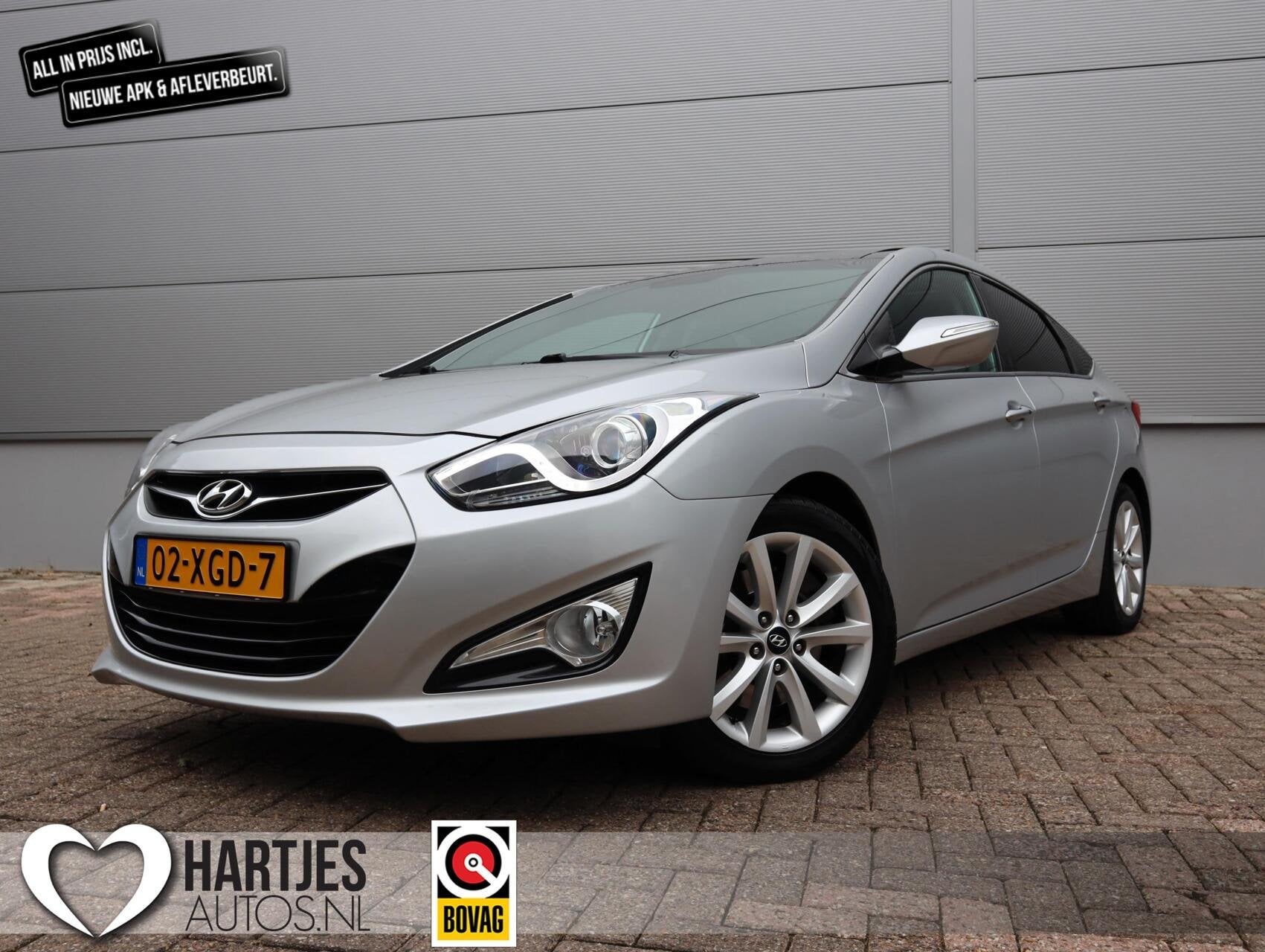 Hyundai i40 2.0 GDI i-Vision Automaat (Vol-Opties!) NL-auto, Auto's, Hyundai, Euro 5, Gebruikt, Huisgarantie, 4 cilinders
