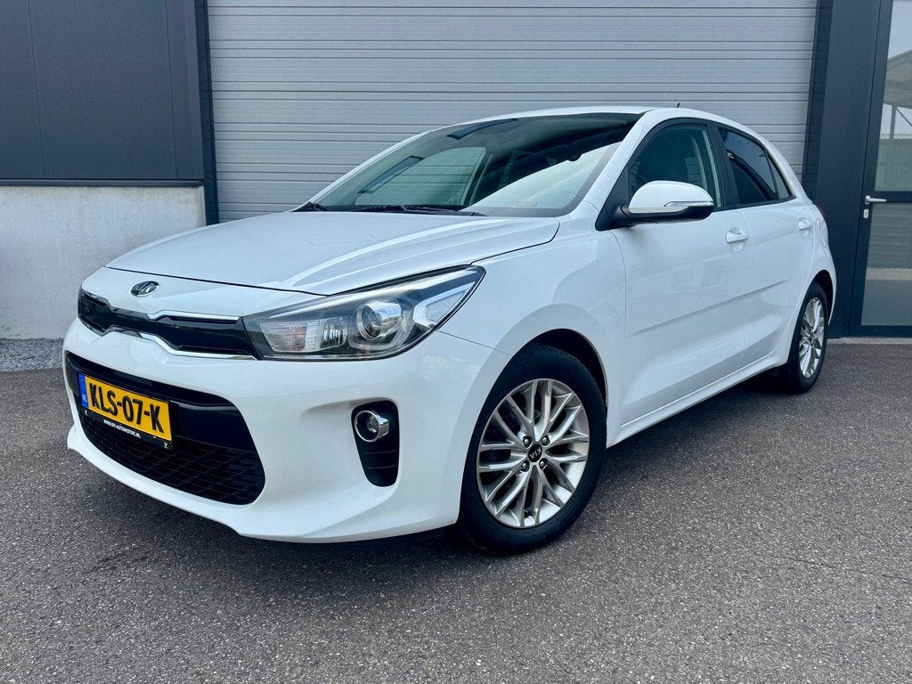 Kia RIO 1.2 CVVT / Cruise / Apple Carplay Android Auto, Auto's, Kia, Gebruikt, 4 cilinders, Lichtsensor, Wit