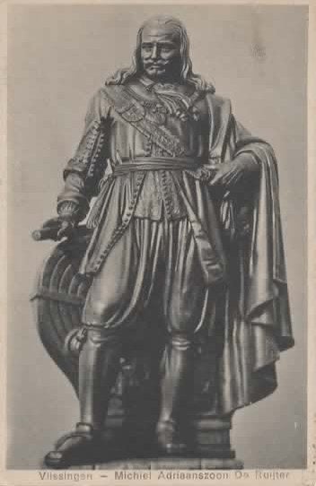 Vlissingen Michiel Adriaanszoon De Ruyter, Verzenden, 1920 tot 1940, Ongelopen, Zeeland