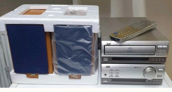 JVC set receiver rx-ex70r + cd speler xl-ex70 + nw speakers, Audio, Tv en Foto, Stereo-sets, Ophalen of Verzenden, JVC