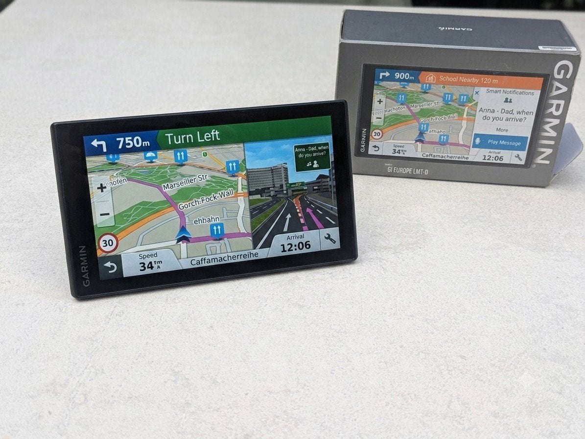 Z.G.A.N. Garmin DriveSmart 61 Europe LMT-D Navigatiesysteem, Auto diversen, Autonavigatie, Ophalen of Verzenden, Zo goed als nieuw