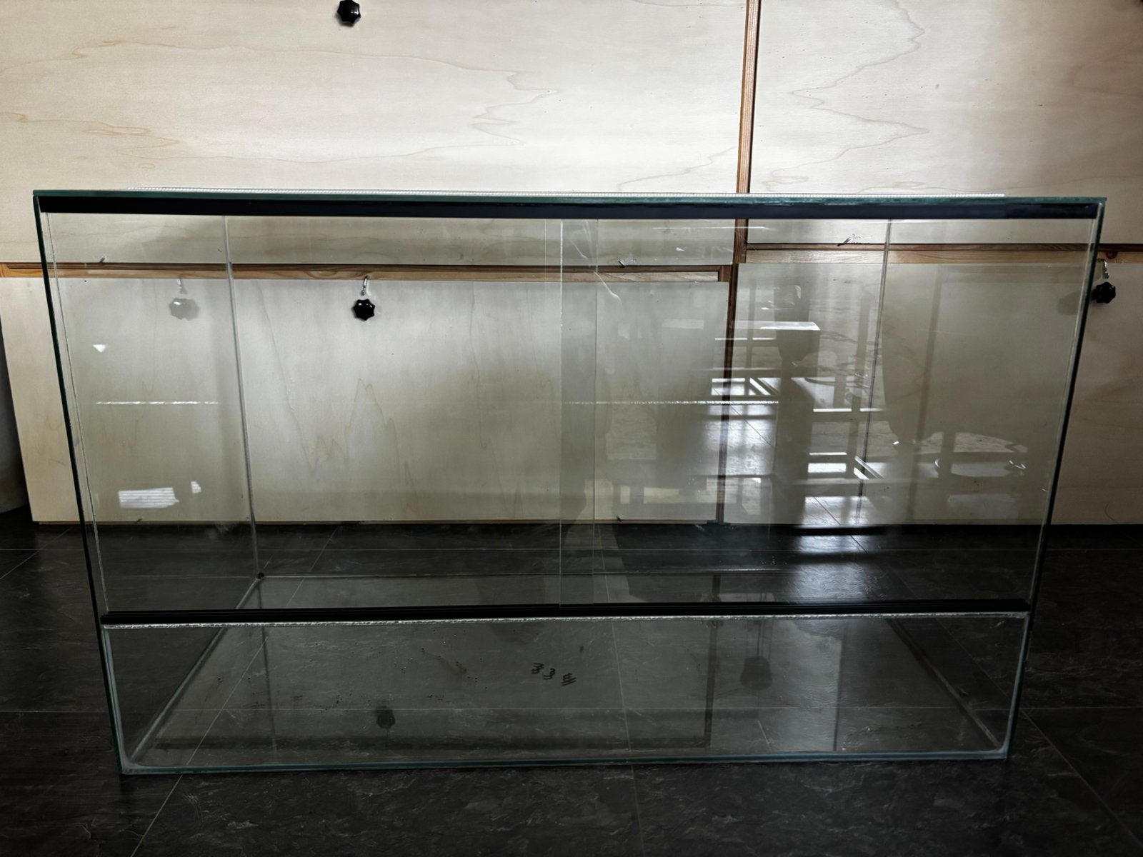 Glas terrarium 80x40x50, Dieren en Toebehoren, Ophalen, Gebruikt, Terrarium of Paludarium