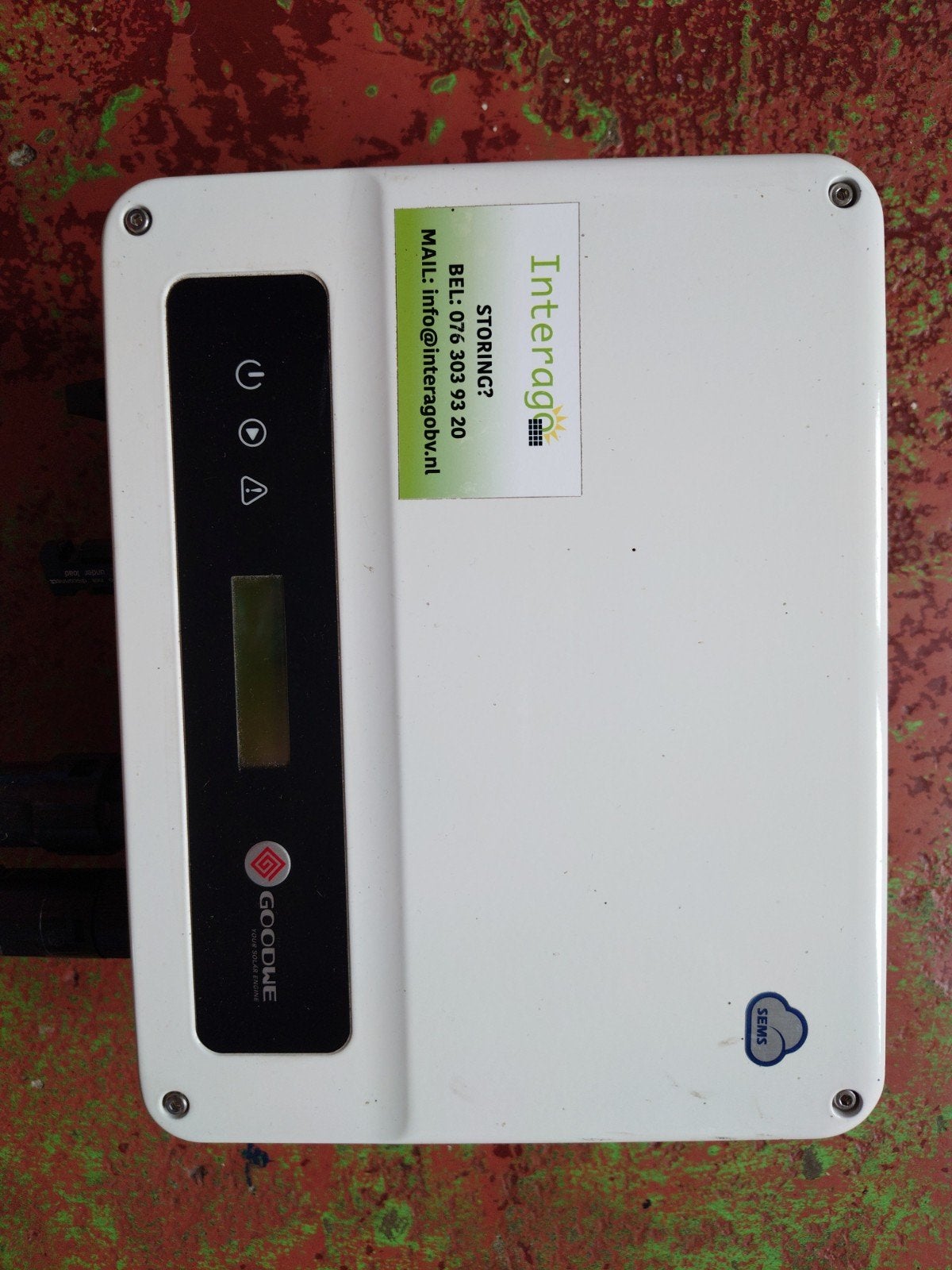 GoodWe GW3000-XS omvormer voor zonnepanelen, Ophalen, Gebruikt, Overige typen, 200 wattpiek of meer