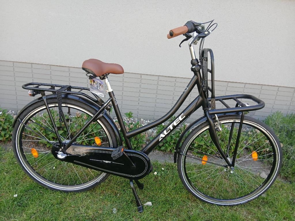Prachtige ALTEC damesfiets, 3 versnellingen, 28Inch, zwart., Ophalen, Altec, 53 tot 56 cm, Versnellingen