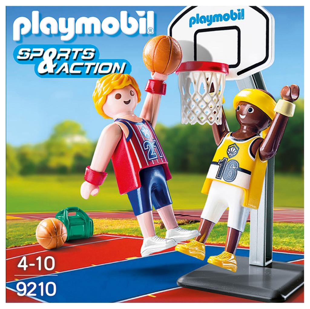PLAYMOBIL 9210 Sport Basketballers met Ring 14 delig; OP=OP, Ophalen of Verzenden, Nieuw