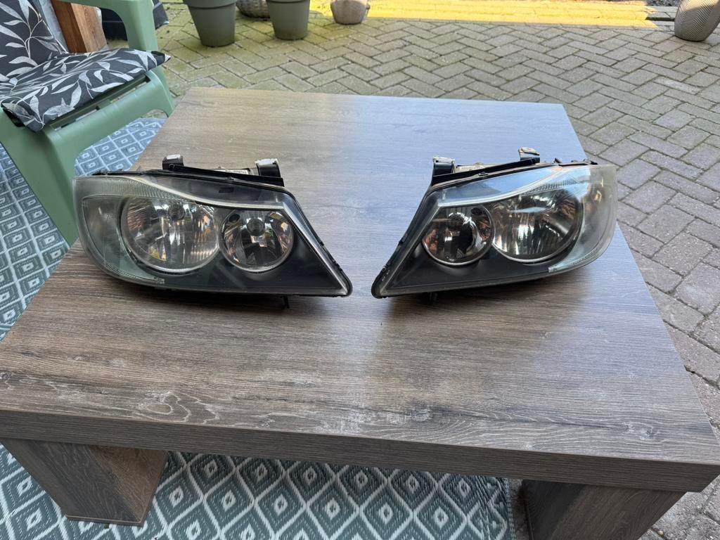 BMW E90 Koplampen Set - Pre-facelift (Origineel), Auto-onderdelen, Verlichting, Ophalen, Gebruikt, BMW
