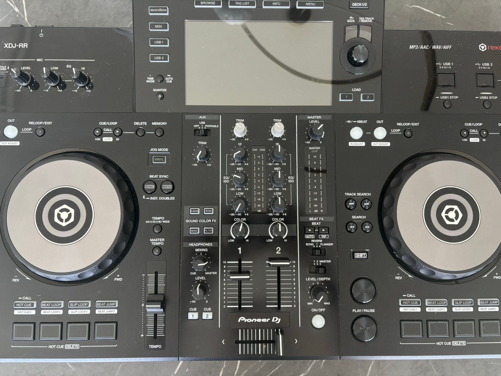 Pioneer Xdj RR met stofkap, Ophalen, Zo goed als nieuw, Pioneer