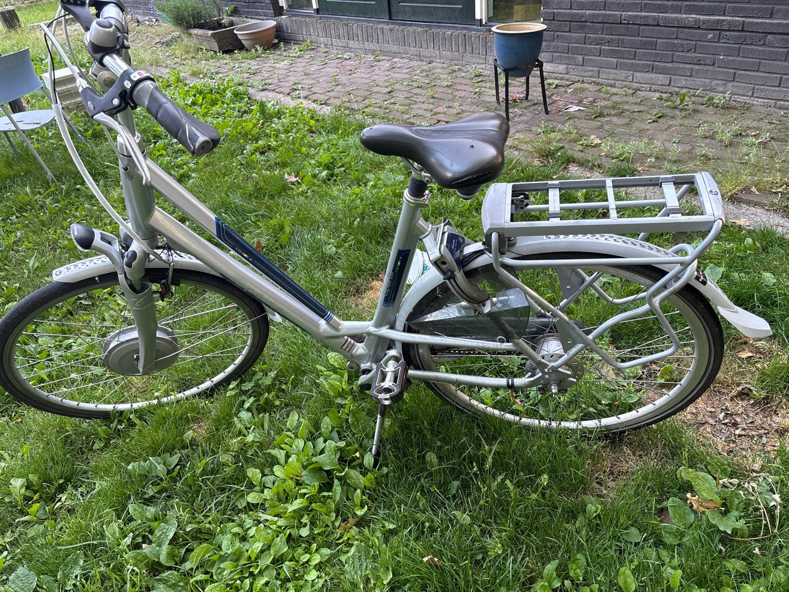 Sparta ION RX elektrische fiets - Zilver geen accu, Ophalen, Sparta, Gebruikt, 51 tot 55 cm