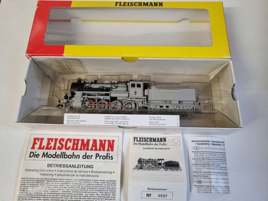 Fleischmann 80 4156 - Sleeptenderlok G8.2 van de DRG, Fleischmann, Ophalen of Verzenden, Zo goed als nieuw, Gelijkstroom