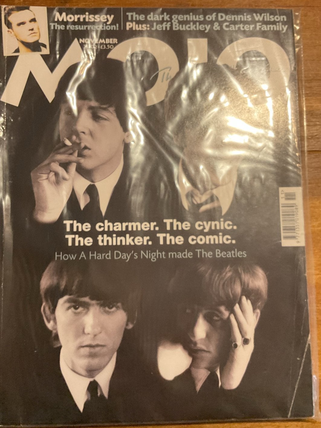 Mojo Magazine November - The Beatles, Morrissey, Jeff Buckle, Verzenden, Gelezen, Artiest