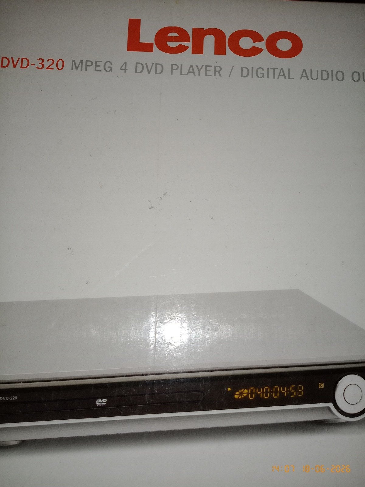 Dvd speler,Lenco, Ophalen, Gebruikt, Overige merken