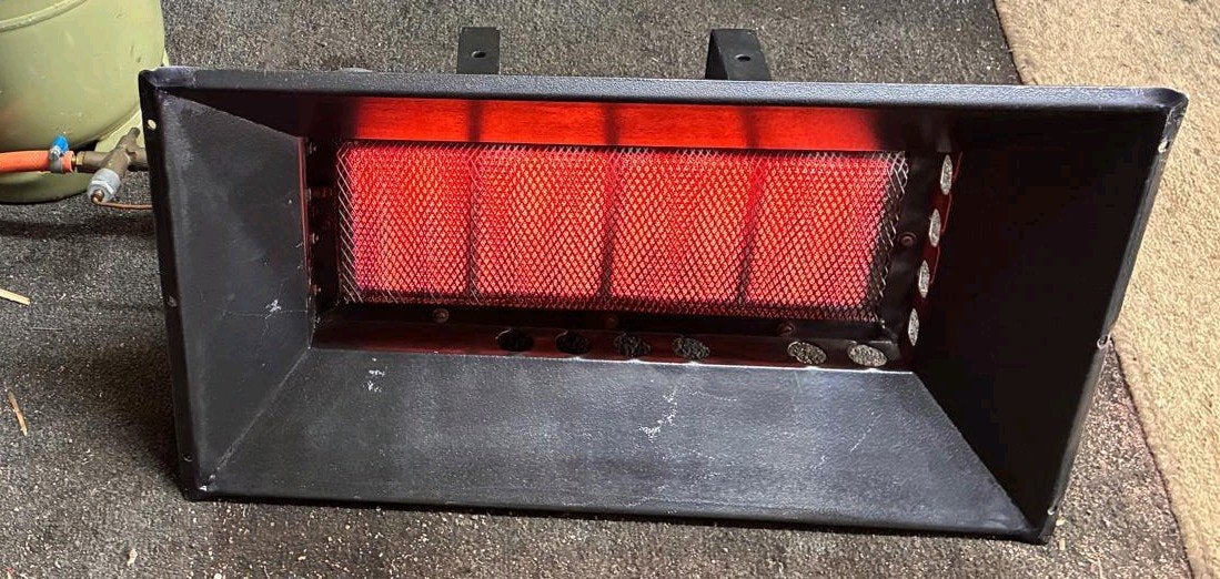 Gaskachel, terraskachel, terrasverwarmer, Ophalen, Gaskachel