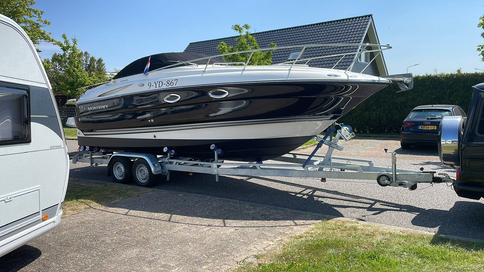 Monterey 275 | 2008 | MerCruiser | Trailer WINTERPRIJS, Watersport en Boten, Ophalen, Zo goed als nieuw