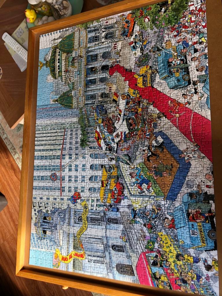 Ravensburger puzzel Rio de Janeiro 1000 stukjes, Ophalen, Meer dan 50 stukjes, Gebruikt, 6 jaar of ouder