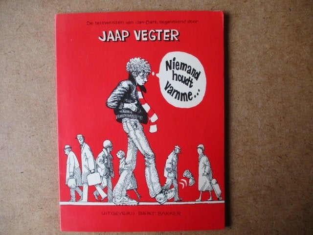 adv7851 niemand houdt vamme - jaap vegter, Eén stripboek, Ophalen, Gelezen