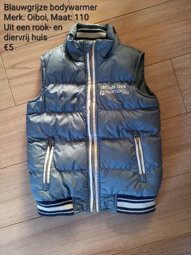 Bodywarmer maat 110, Ophalen of Verzenden, Gebruikt, Jongen, Overige typen