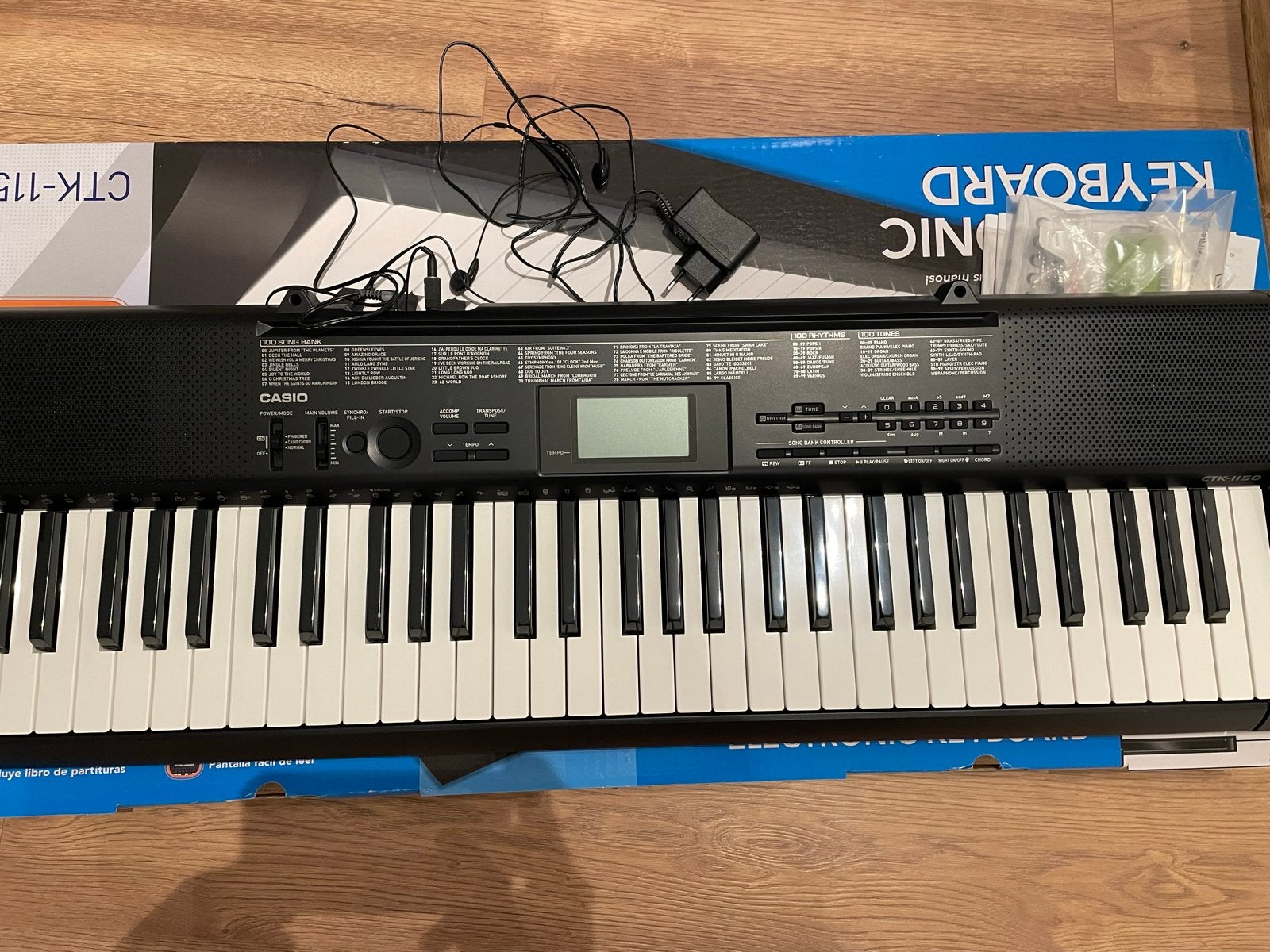 Casio CTK-1150 Elektronisch Keyboard - Zo goed als nieuw, Ophalen of Verzenden, Zo goed als nieuw, 61 toetsen, Casio
