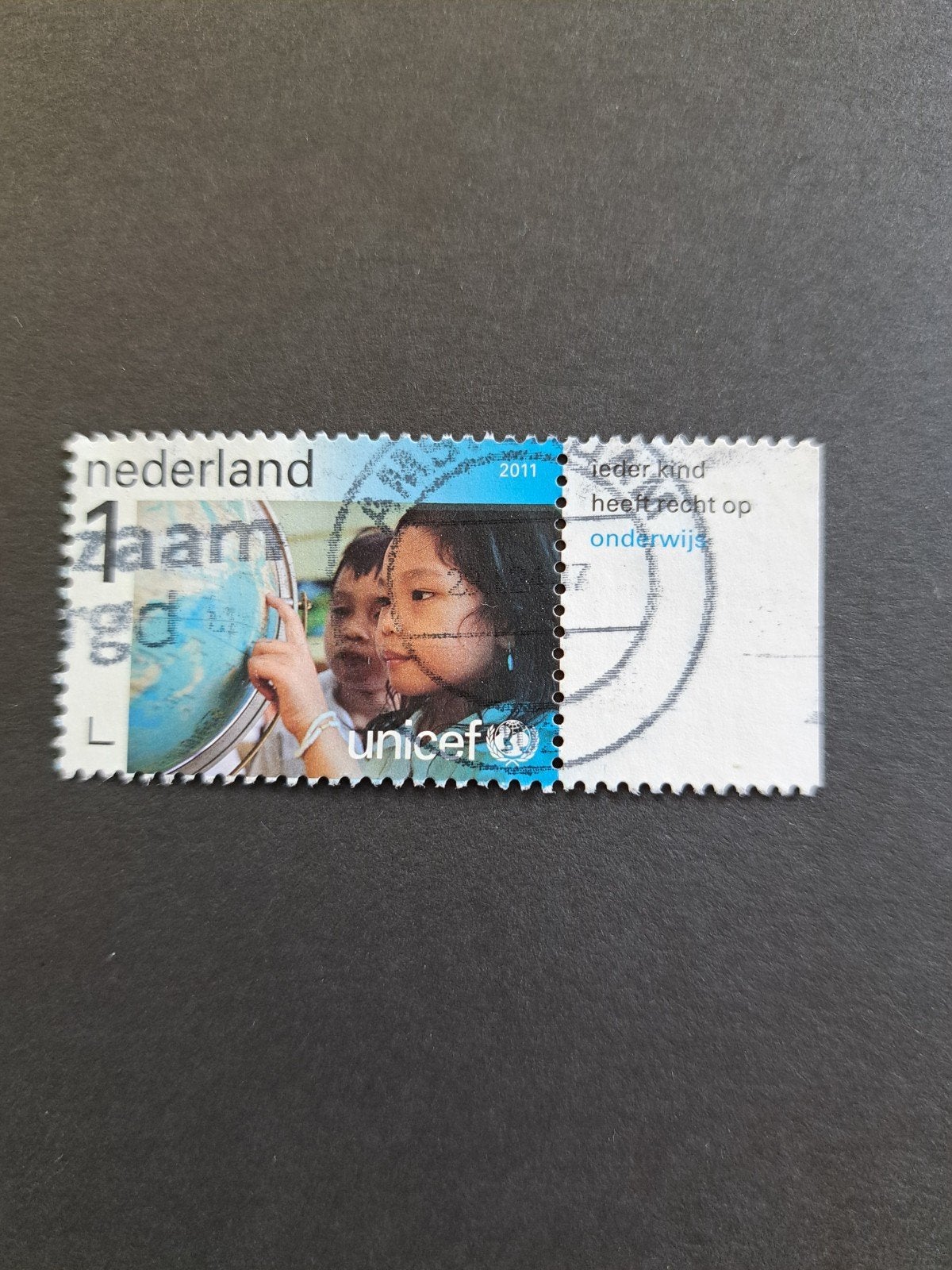 Ne2011 Unicef, Ophalen of Verzenden, Gestempeld