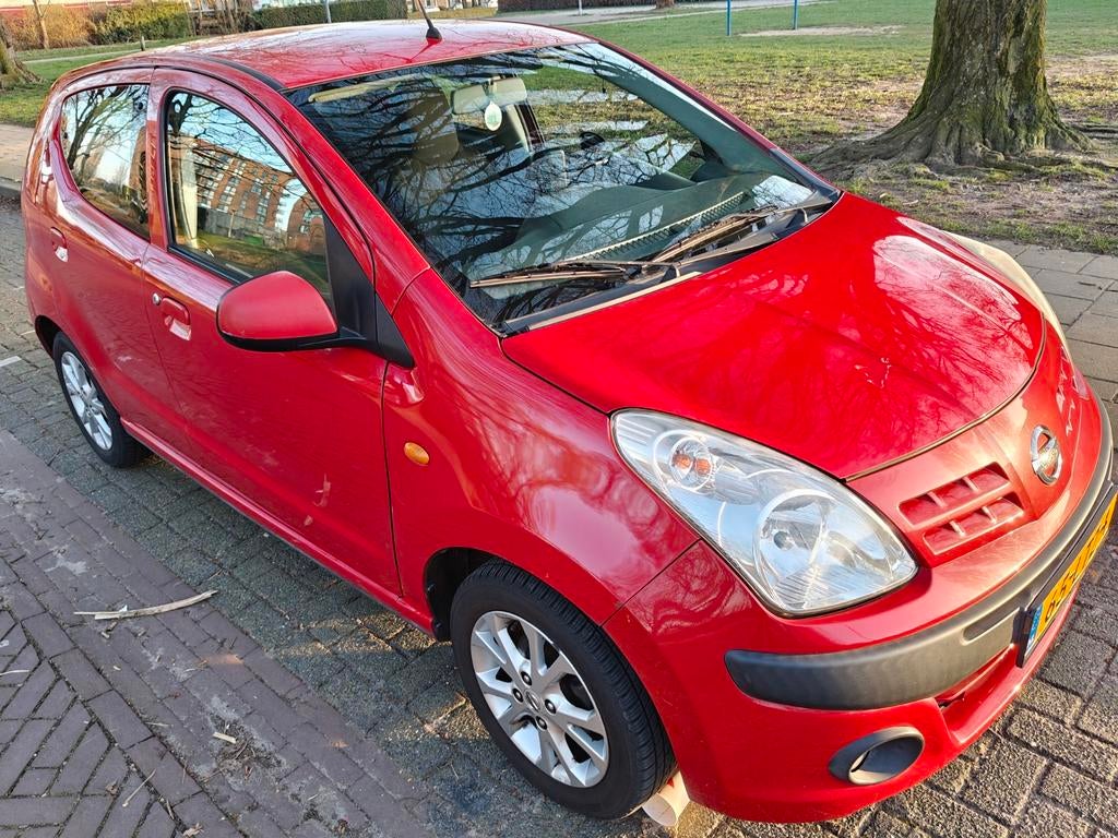 Nissan Pixo 1.0 Acenta | Airco | Zuinig | APK | Stadsauto, Auto's, Nissan, Voorwielaandrijving, Euro 5, Stof, 200 kg