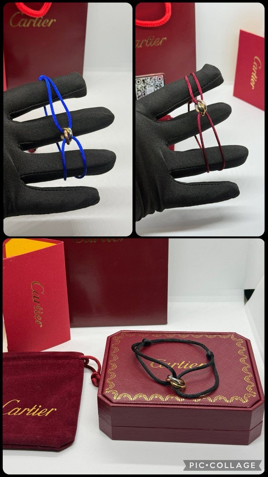 CARTIER TRINITY-ARMBAND, Sieraden, Tassen en Uiterlijk, Ophalen of Verzenden, Zo goed als nieuw