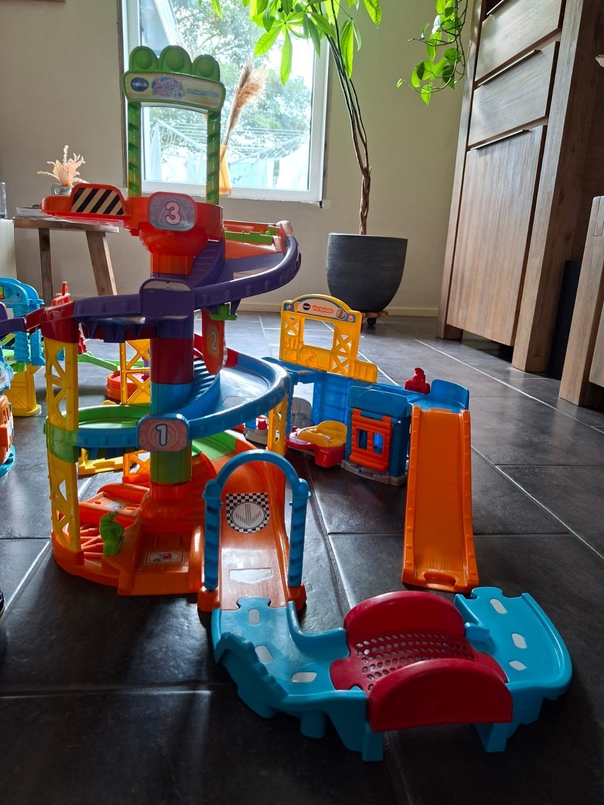 VTech Toet Toet Auto's Grote Speelset met 6 Auto's, Ophalen, Gebruikt