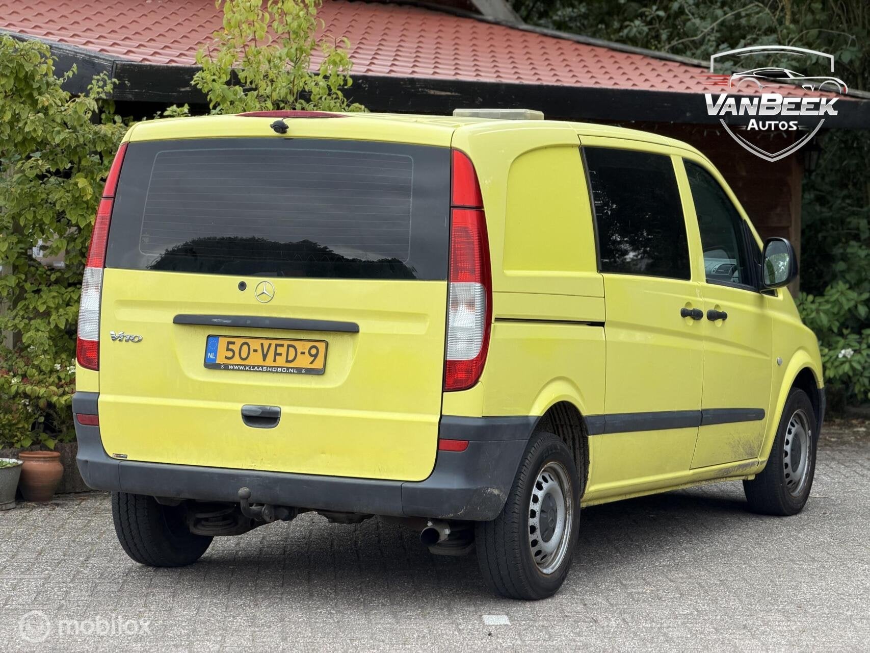 Mercedes Vito Bestel 109 CDI HD Amigo, Achterwielaandrijving, Gebruikt, 2000 kg, Electronic Stability Program (ESP)