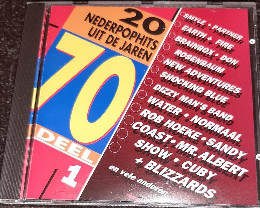 20 Nederpophits uit de jaren 70 deel 1, Ophalen of Verzenden, Zo goed als nieuw, Pop