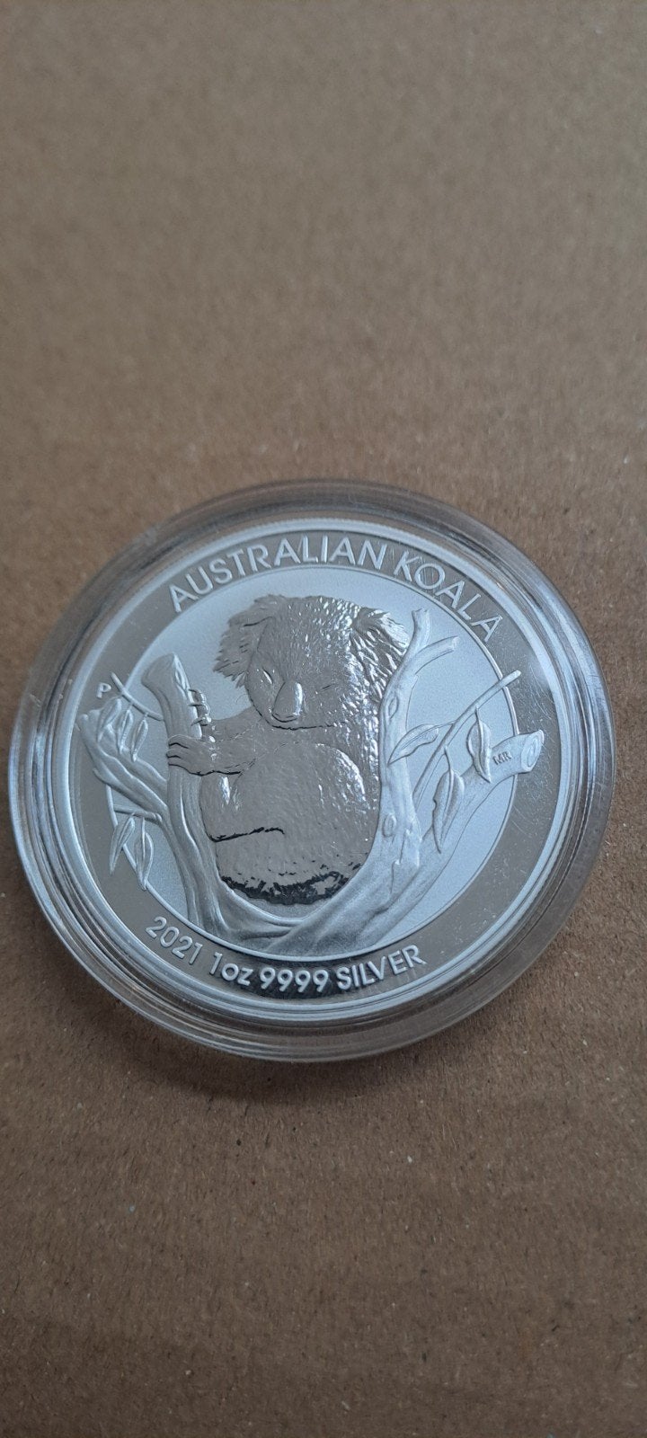 Australische Koala 2021 (1oz Zilveren Munt), Ophalen of Verzenden, Losse munt, Zilver