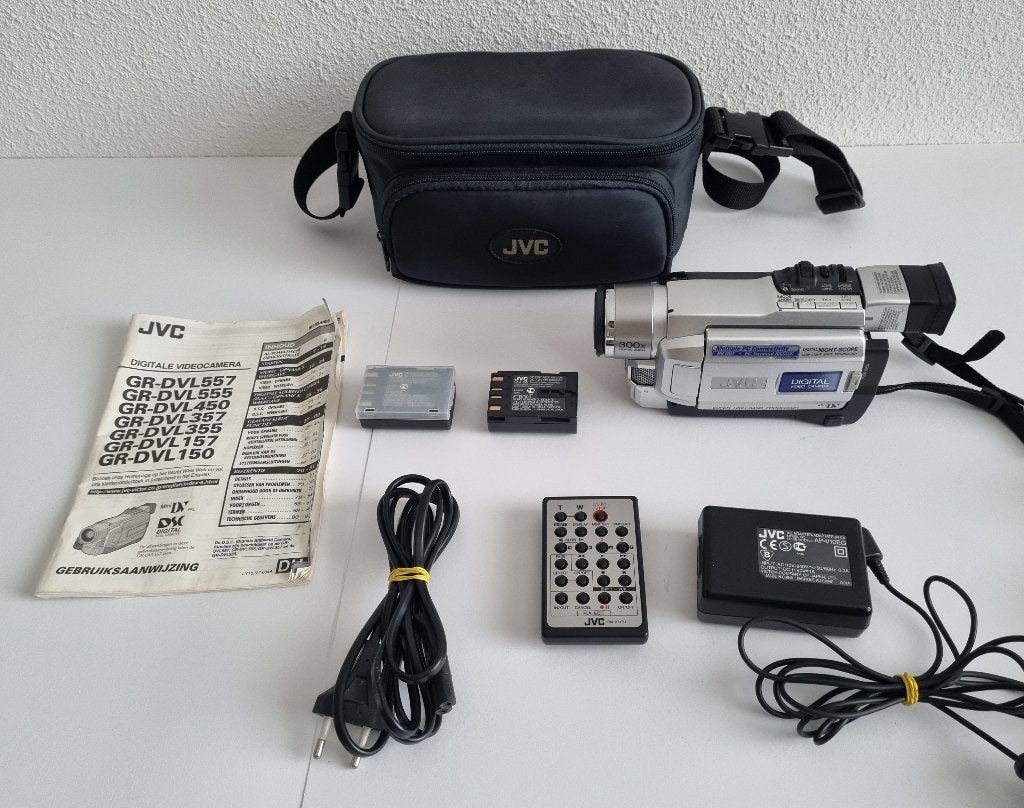 JVC GR-DVL150E MiniDV Digital Video Camera Camcorder, Mini dv, Gebruikt, JVC, Ophalen of Verzenden