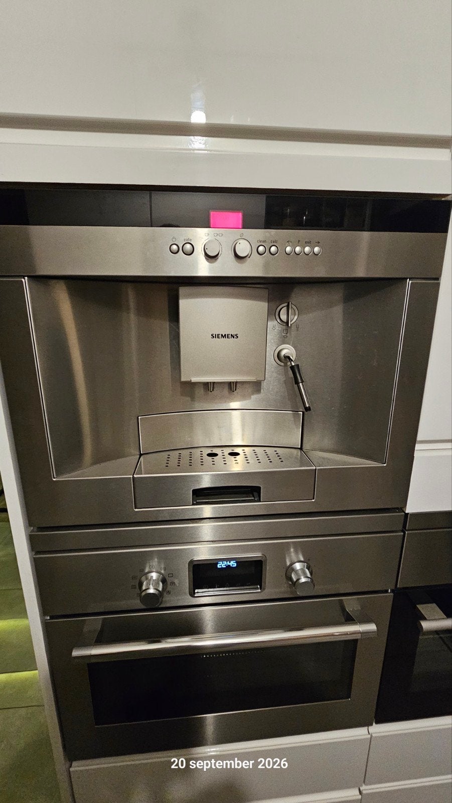 inbouw koffiemachine - defect, Ophalen, Gebruikt, Siemens