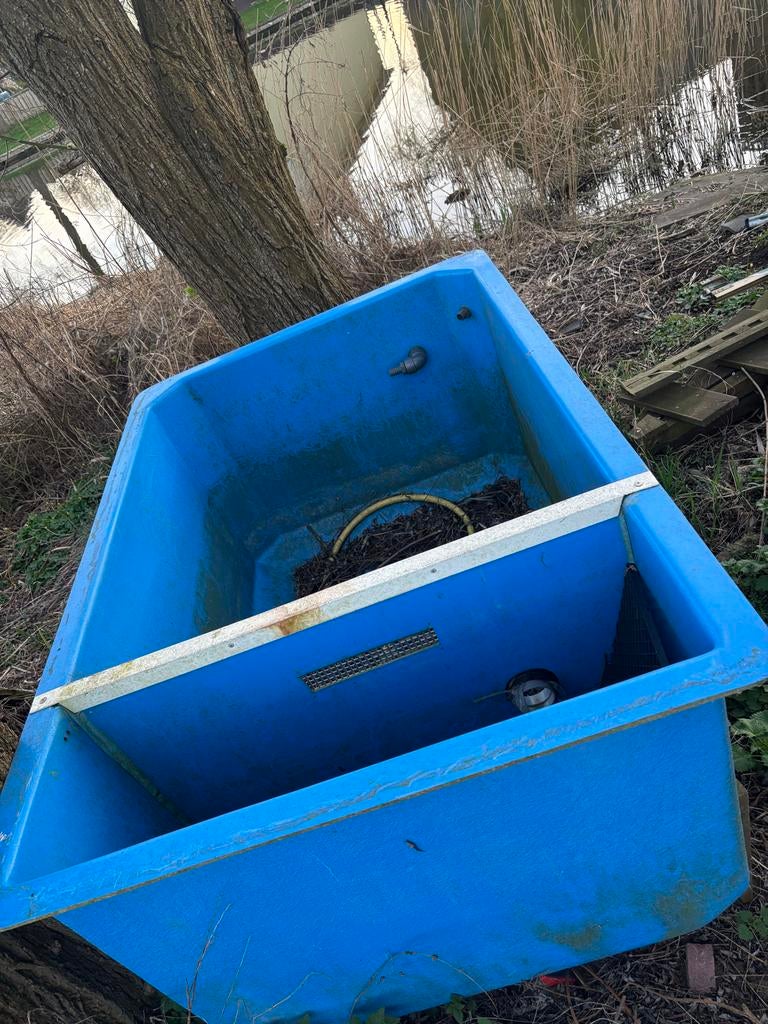 Vissenbroed bak aquarium voor buiten, Ophalen, Leeg aquarium