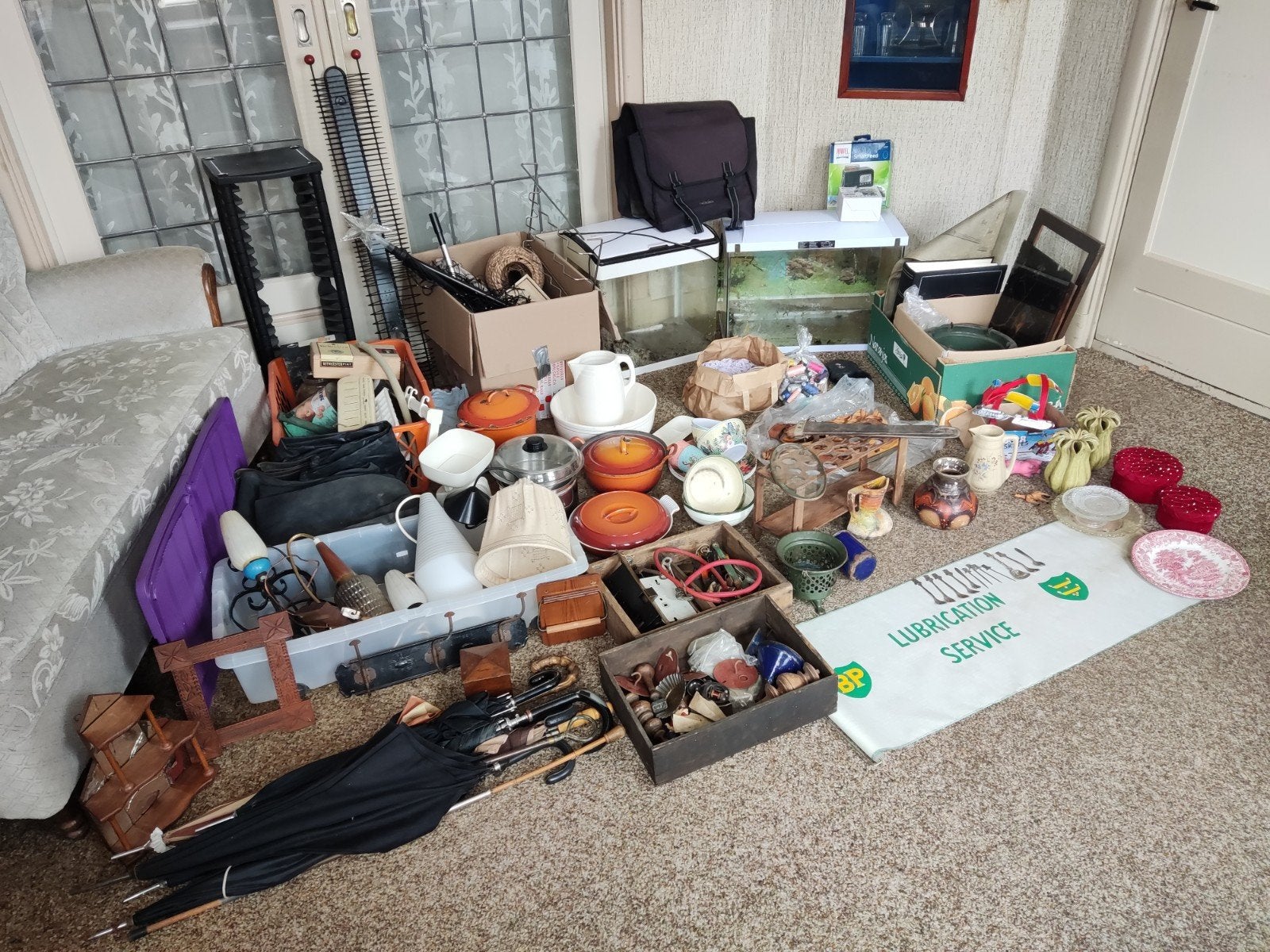 Partij Rommelmarktspullen, vintage tot modern, Diversen, Ophalen, Gebruikt