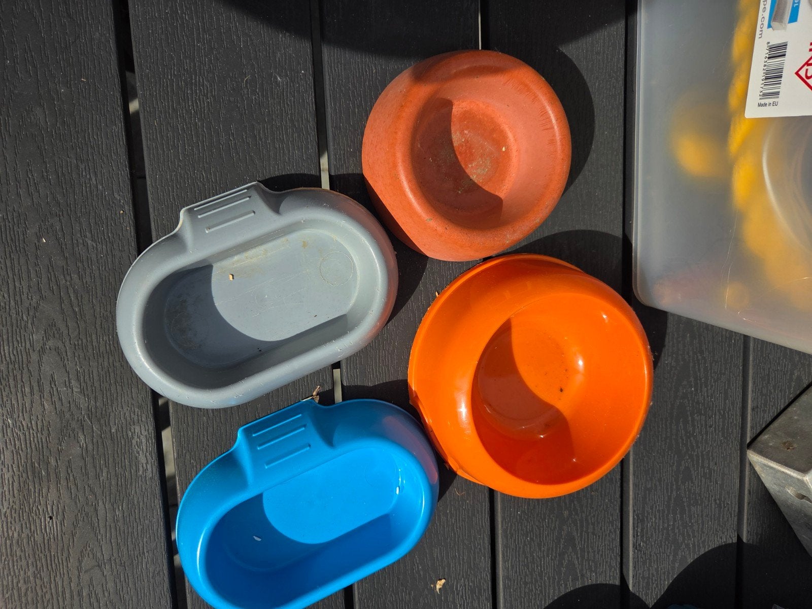 diverse voerbakjes, Dieren en Toebehoren, Ophalen of Verzenden, Voerbakje