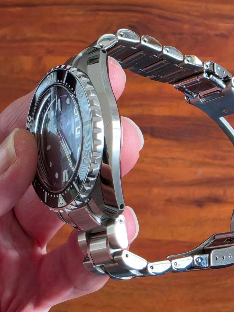 Seiko Prospex SLA073J1, Sieraden, Tassen en Uiterlijk, Horloges | Heren, Ophalen, Staal, Polshorloge, Zo goed als nieuw