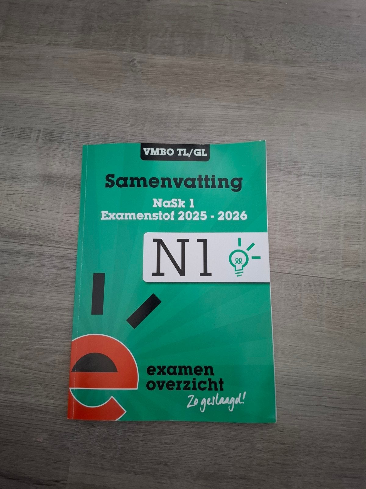 VMBO TL/GL Samenvatting NaSk 1 Examenstof 2025-2026, Onbekend, Ophalen of Verzenden, Zo goed als nieuw, MBO