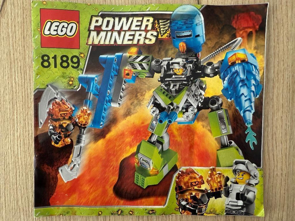 Lego 8189 - Power miners, Gebruikt, Overige thema's, Lego, Ophalen of Verzenden