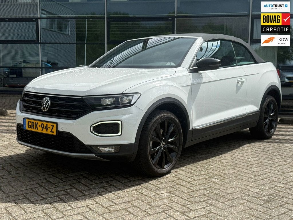 Volkswagen T-Roc Cabrio 1.5 TSI Black-Style/BEATS/DODEHOEK/P, Auto's, Volkswagen, 12 maanden, 15 km/l, Euro 6, 4 cilinders