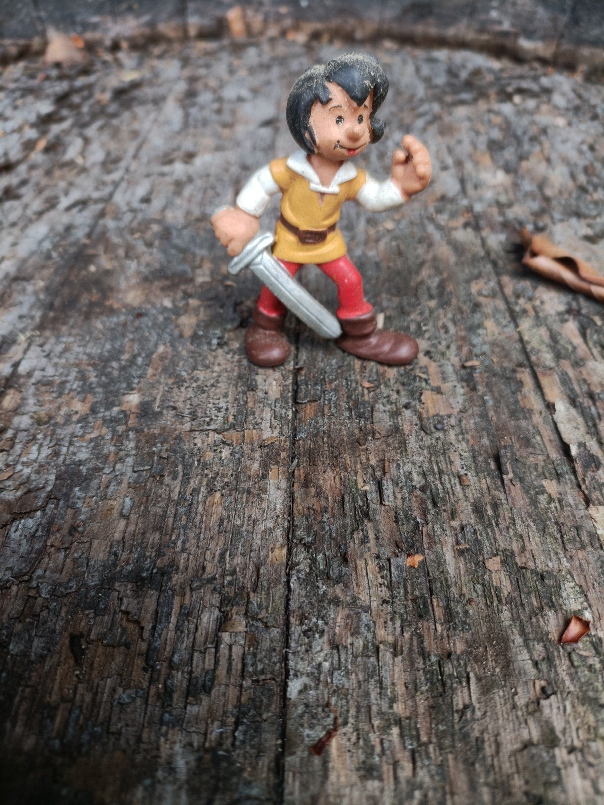 Vintage Schleich Suske en Wiske , Ridder Johan-    1978, Verzamelen, Ophalen of Verzenden, Gebruikt