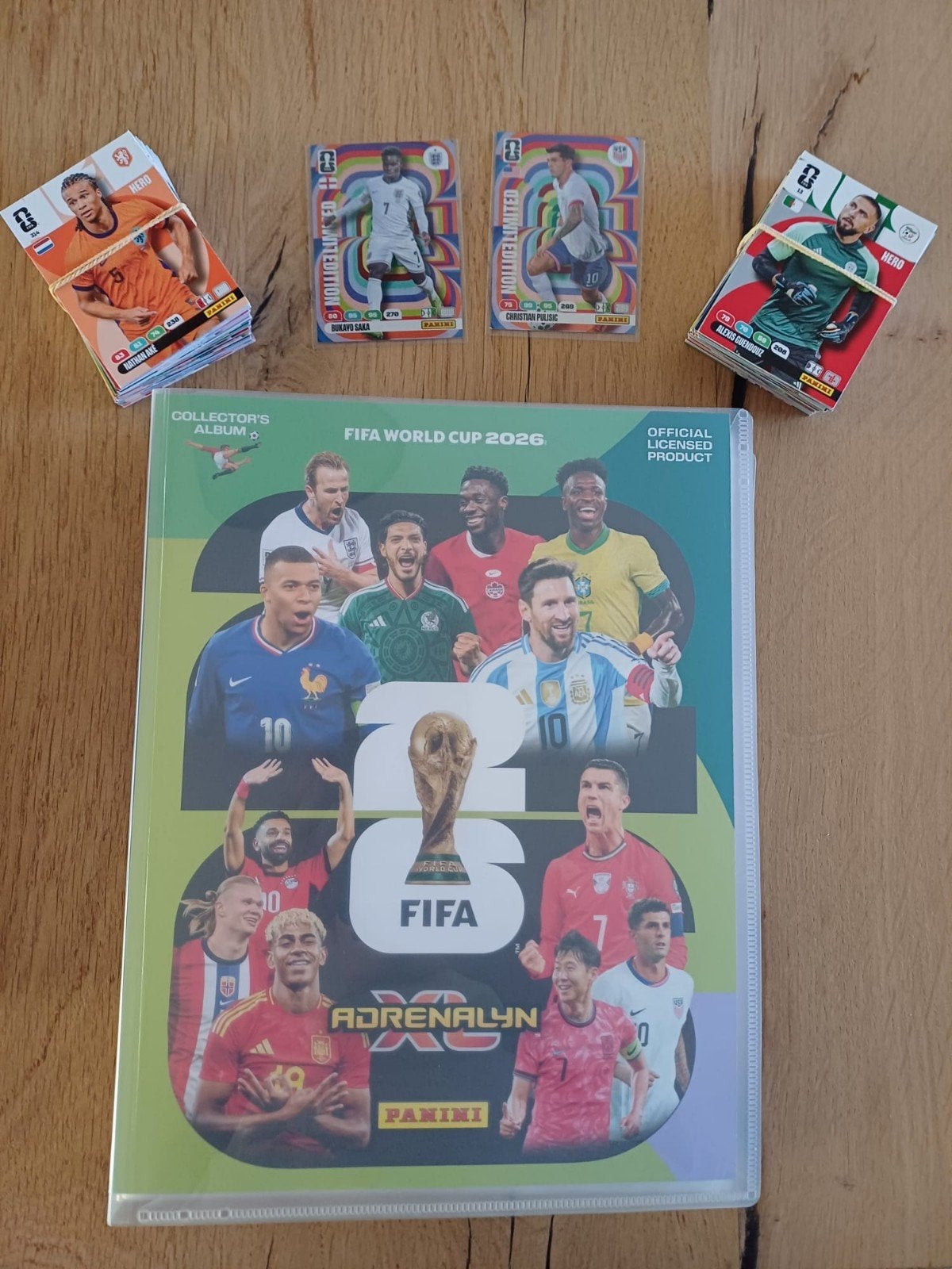 panini Adrenalyn XL FIFA World Cup 2026 kaarten ruilen/kop, Ophalen of Verzenden, Zo goed als nieuw, Meerdere plaatjes