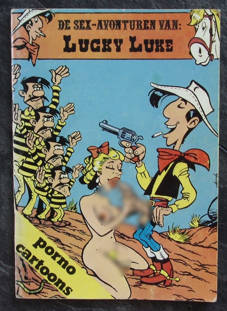 De sex-avonturen van Lucky Luke - 1977, Verzenden, Overige figuren, Zo goed als nieuw, Overige typen