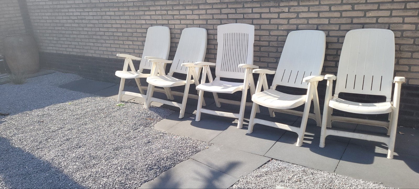 tuinmeubelen, Tuin en Terras, Ophalen, Gebruikt, Kunststof