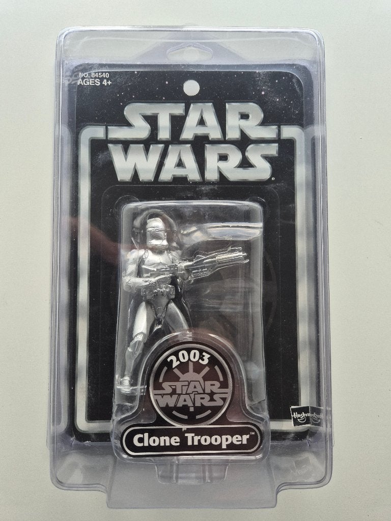 Star Wars OTC 2003 Silver Saga Edition Clone Troope, Ophalen of Verzenden, Nieuw, Actiefiguurtje